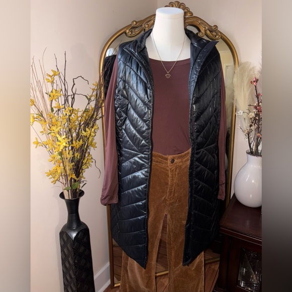 Talbots Jackets & Blazers - TALBOTS LONG DOWN ALTERNATIVE LONG PUFFER VEST NWOT